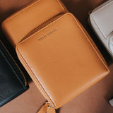 Iris Saddle Recycled Vegan Crossbody Bag