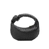 Larissa Mini Black Recycled Vegan Top Handle Bag