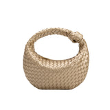 Larissa Mini Gold Recycled Vegan Top Handle Bag