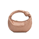 Larissa Mini Rose Gold Recycled Vegan Top Handle Bag