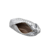 Larissa Mini Silver Recycled Vegan Top Handle Bag