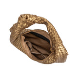 Brigitte Bronze Large Recycled Vegan Shoulder Bag
