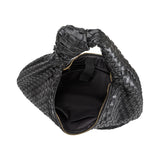 Katherine Black Extra Large Recycled Vegan Shoulder Bag