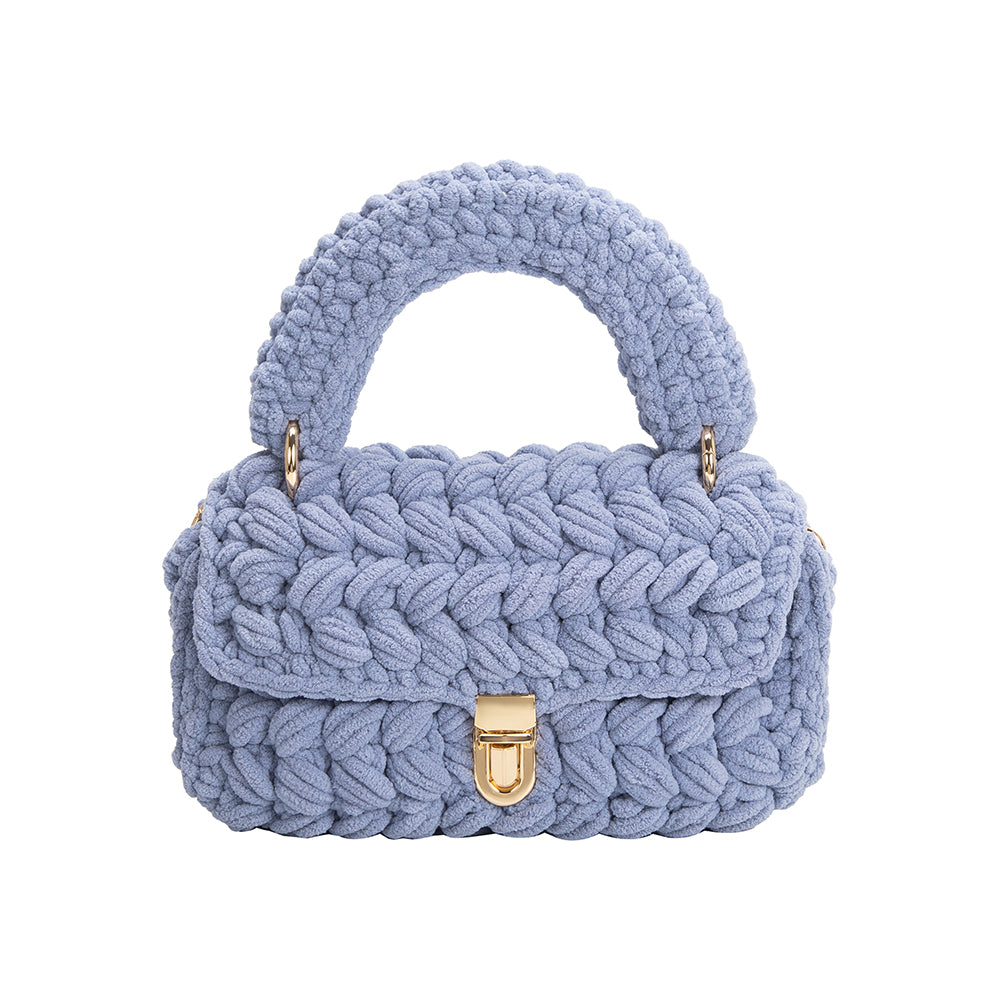 Sky Avery Chenille Crossbody Bag | Melie Bianco