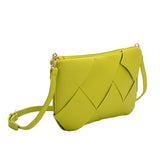 Connie Lime Small Recycled Vegan Crossbody Bag