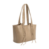 Phoebe Mocha Recycled Vegan Shoulder Bag