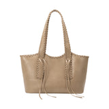 Phoebe Mocha Recycled Vegan Shoulder Bag