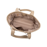 Phoebe Mocha Recycled Vegan Shoulder Bag