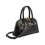 Rue Black Recycled Vegan Top Handle Bag