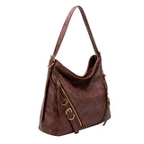 SAMPLE YP9332 Burgundy Shoulder Bag - FINAL SALE