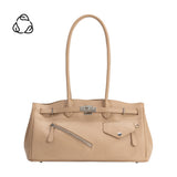 Rocky Nude Recycled Vegan Leather Shoulder Bag