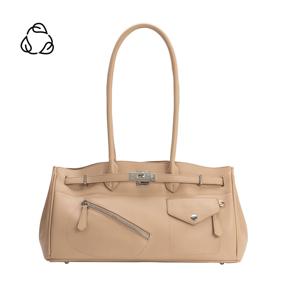 Rocky Recycled Vegan Leather Shoulder Bag