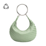 SAMPLE AC6054 Sage Woven Crossbody Bag - FINAL SALE