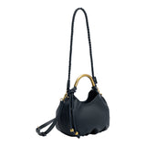 Dottie Peacock Recycled Vegan Leather Top Handle Bag