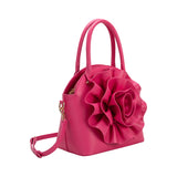 SAMPLE YP9052 Fuchsia Crossbody Bag - FINAL SALE