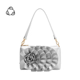 SAMPLE YP9050 Silver Shoulder Bag - FINAL SALE