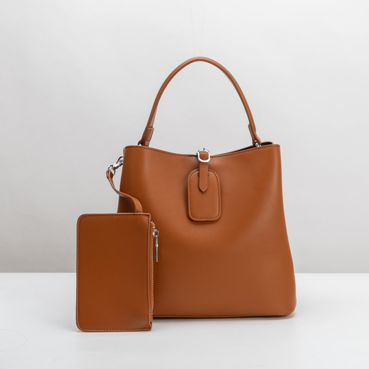 SAMPLE SM6622 Saddle Top Handle Bag FINAL SALE