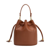 Janae Saddle Recycled Vegan Leather Top Handle Bag