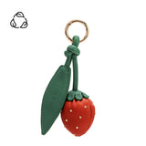 SAMPLE YP9600 Strawberry Red Bag Charm - FINAL SALE