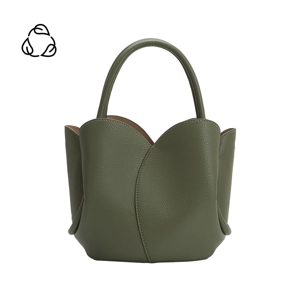 Tulip Moss Recycled Vegan Top Handle Bag