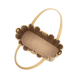 Adela Yellow Recycled Vegan Leather Tote Bag