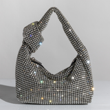 SAMPLE DE9910 Silver Small Crossbody Bag - FINAL SALE