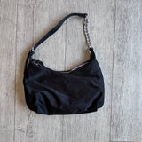 SAMPLE BK2404 Black Shoulder Bag - FINAL SALE