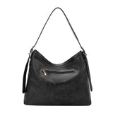 SAMPLE YP9332 Black Shoulder Bag - FINAL SALE