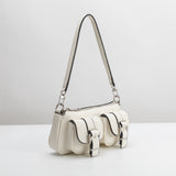 SAMPLE SM7019 White Shoulder Bag - FINAL SALE