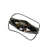 Wesley Black Recycled Vegan Shoulder Bag