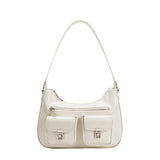 Fawn Bone Vegan Leather Shoulder Bag