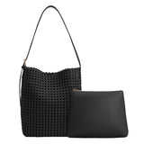 SAMPLE YN7538 Black Tote Bag - FINAL SALE