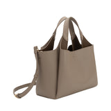Whitley Taupe Recycled Vegan Leather Tote Bag