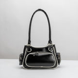 SAMPLE SM6494 Black Shoulder Bag - FINAL SALE