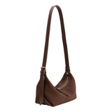 Lilith Brown Suede Vegan Top Handle Bag
