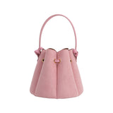 Laguna Rose Mini Recycled Vegan Suede Top Handle Bag