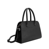 Marlo Black Recycled Vegan Top Handle Bag