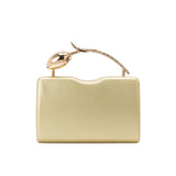 Belle Gold Vegan Leather Crossbody Bag