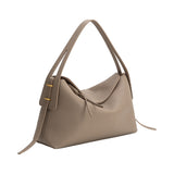 Emory Taupe Recycled Vegan Leather Top Handle Bag