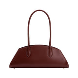 Birdie Burgundy Recycled Vegan Leather Shoulder Bag