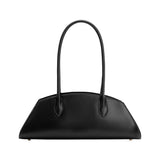 Birdie Black Recycled Vegan Leather Shoulder Bag