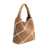 Johanna Sand Large Nylon Shoulder Bag