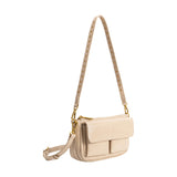 Aria Mushroom Recycled Vegan Shoulder Bag