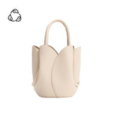 Tulip Bone Mini Recycled Vegan Top Handle Bag