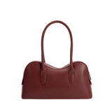 Tilda Burgundy Recycled Vegan Shoulder Bag