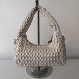 SAMPLE BK2400 White Crossbody Bag - FINAL SALE