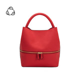 SAMPLE YP9025 Red Top Handle Bag - FINAL SALE