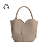 Tulip Mushroom Recycled Vegan Top Handle Bag