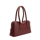 Tilda Burgundy Recycled Vegan Shoulder Bag