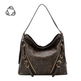SAMPLE YP9332 Espresso Shoulder Bag - FINAL SALE